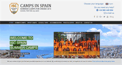 Desktop Screenshot of iscspain.com